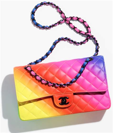 coco chanel rainbow bag|Chanel handbags official website.